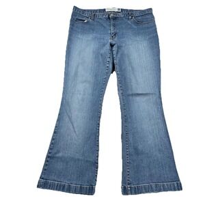 Vintage Gap Jeans Womens 14A Long and Lean Bootcut Flare 36x30 Y2K Denim